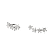 Mabina Orecchini in argento con stelle in zirconi 563218